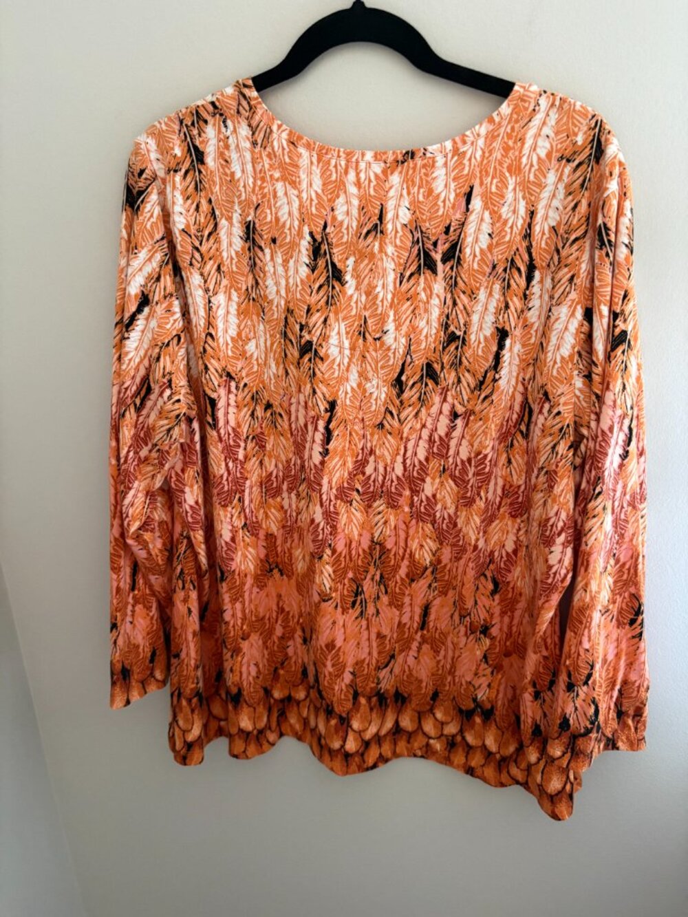 π A Lilac in April | Studio by D&Co Bohemian Feather Top XL π - Picture 3 of 3